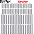 YEAHRUN 50Pcs Adapter Pins Axle Cross Pins 1.5 5mm 1.5 10mm 
