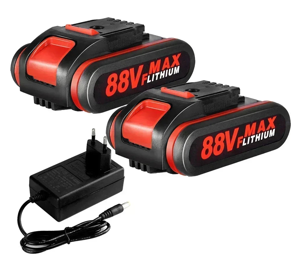 88VF Battery for Cordless Impact Drill Battery 18V 21V Power Rechargeable Lithium Ion Battery Electric Saw Wrench Power Tool