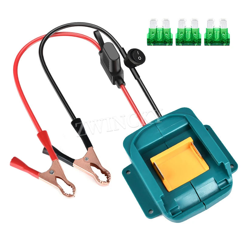 Car Jump Starter for Makita 18V Lithium Battery Adapter Emer