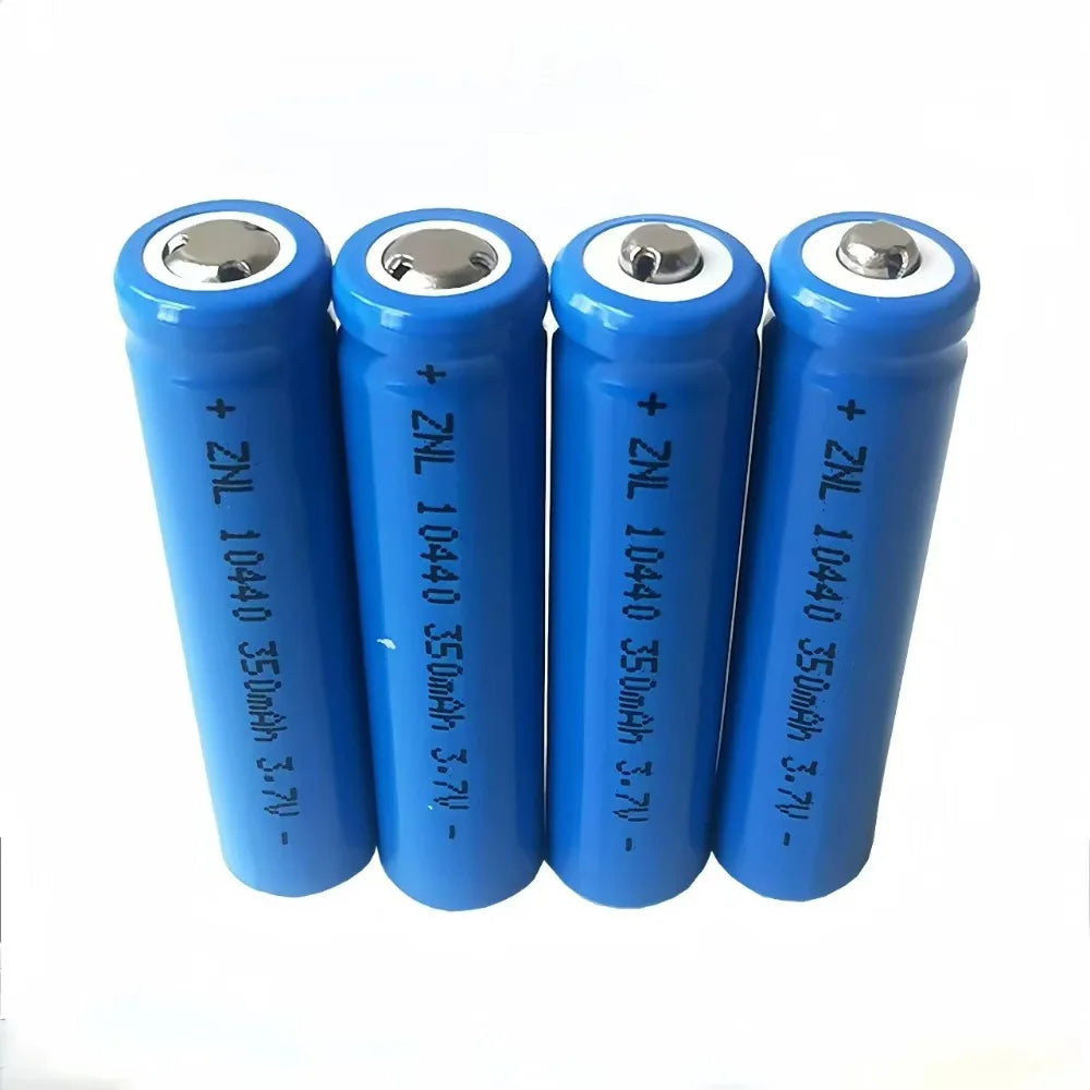 3.7V AAA Rechargeable Battery 3.7V 350mAh 10440 Lithium Suit
