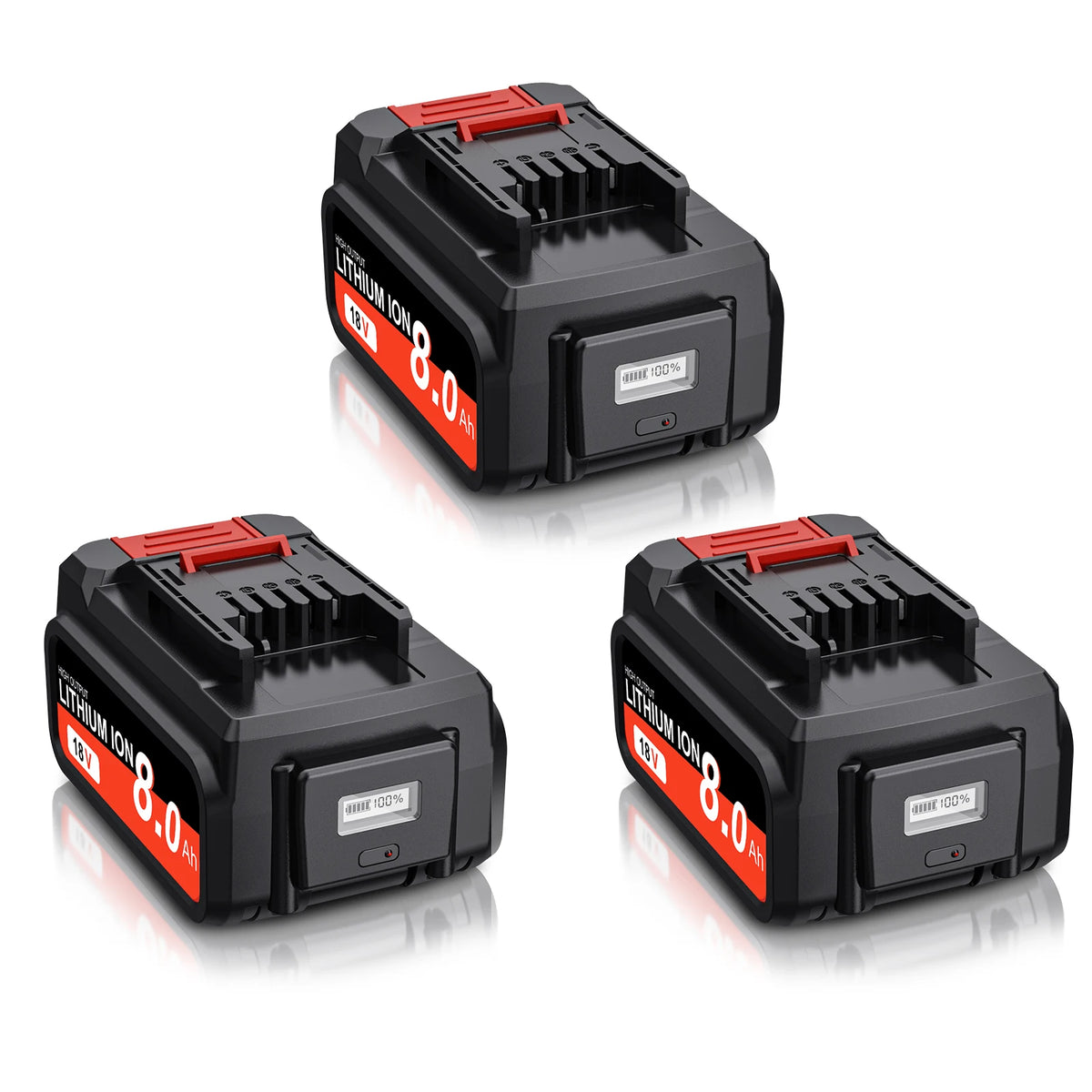 For EINHELL EIN18C2 18V 8.0Ah Battery Li-ion Replacement Battery for Power X-change PX-BAT4 4511396 4511437 Power Tools