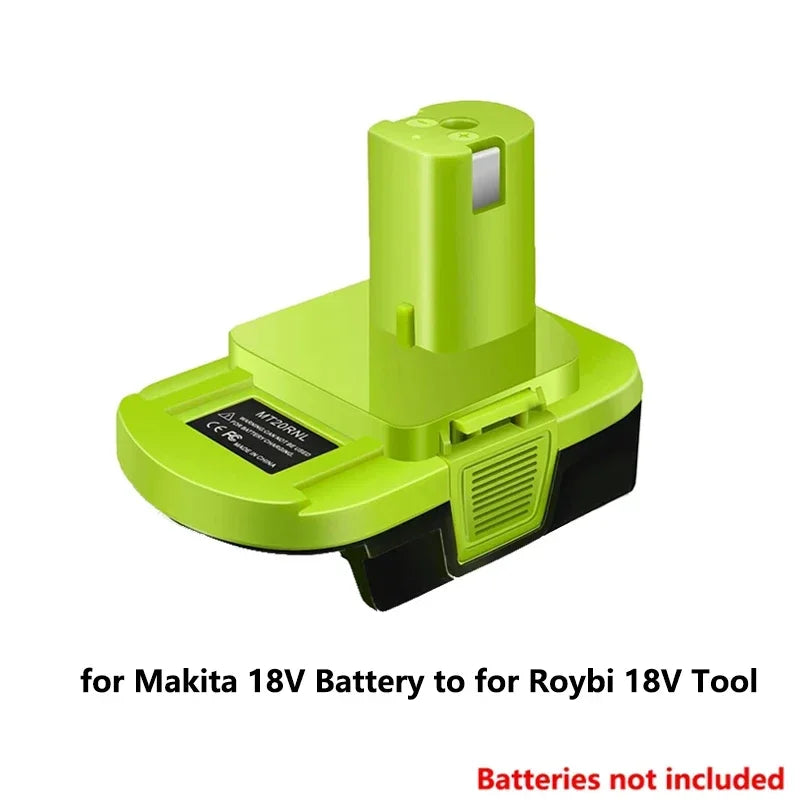 New MT20RNL Battery Adapter Converter for Makita 18V Lithium-Ion Battery Converted for Ryobi 18V Li-ION Battery