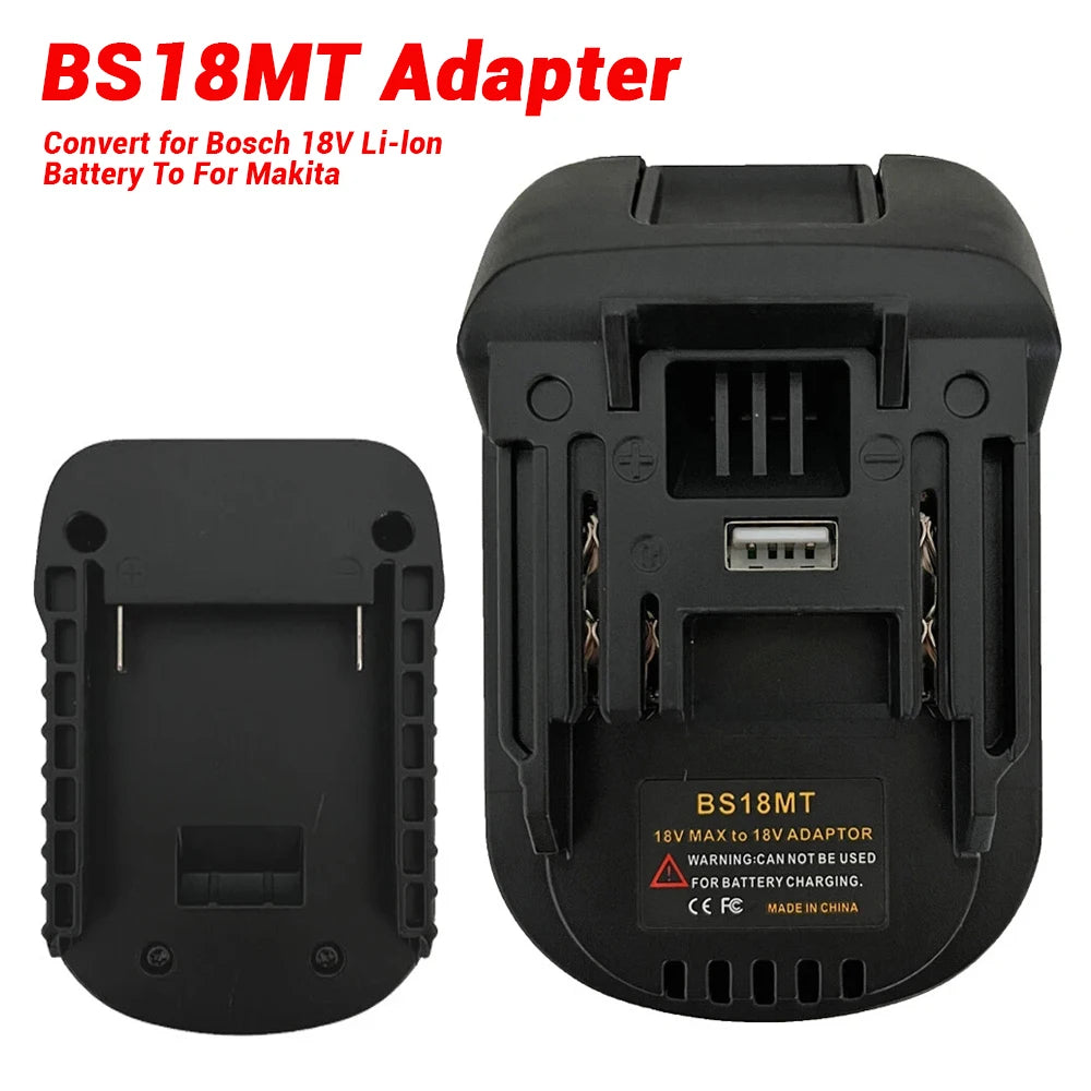 DM18M BS18MT EIN18MT Battery Adapter for Dewalt&Milwaukee/Bosch/Einhell Battery Converter to for Makita 18V Power Tools