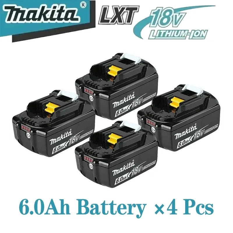 100% Genuine Makita 18V Battery 5Ah 6Ah 9Ah Replacement for BL1860B BL1850B BL1840 BL1830 BL1815 Power Tool Battery