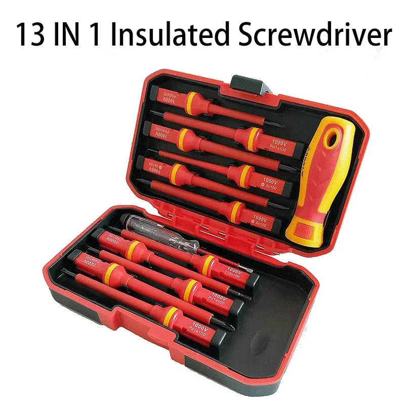 Magnetic Screwdriver Set Blade VDE Insulated Screw Driver Do