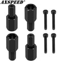 AXSPEED 4Pcs 5mm to 5mm Wheel Hex Hub Adapters for WPL C34 C