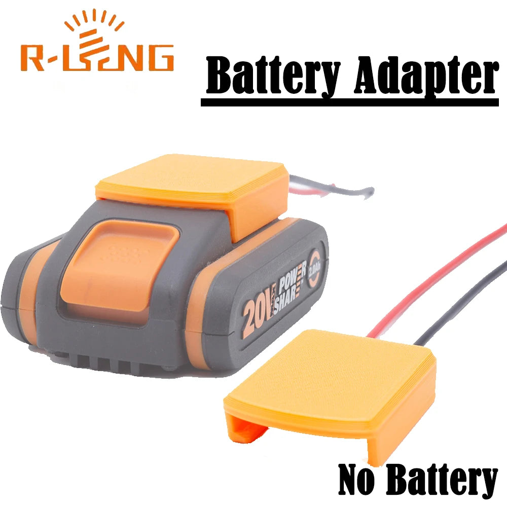 Power Wheel DIY Battery Converter Adapter for Worx 4pin Lith