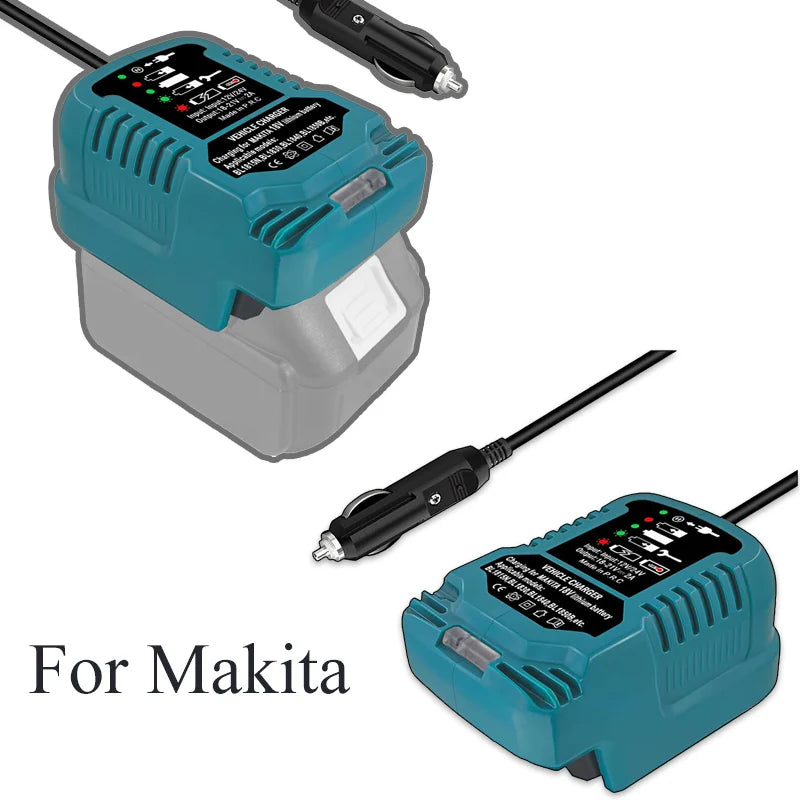 For Makita Mini Compact Car Charger 18V LXT Battery BL1860 B