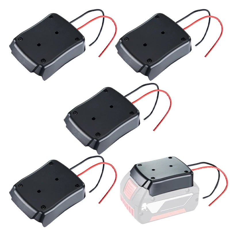 1/2/5pcs Battery Adapter for Bosch 18V Li-ion Battery Power 