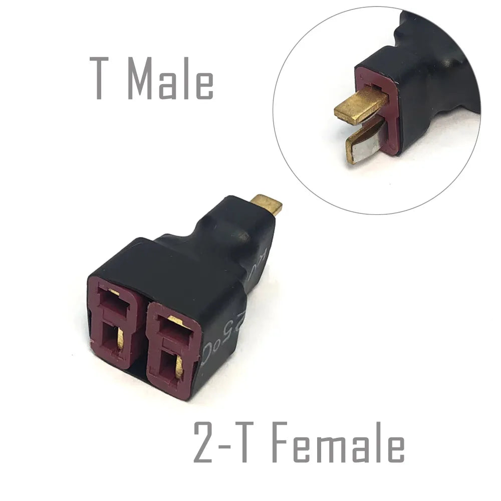 YSIDO XT30 XT60 XT90 TRX T Plug Female/Male Adapter Connector Plug for RC Model Car Aircraft Drone RC Boat Lipo Battery Part DIY