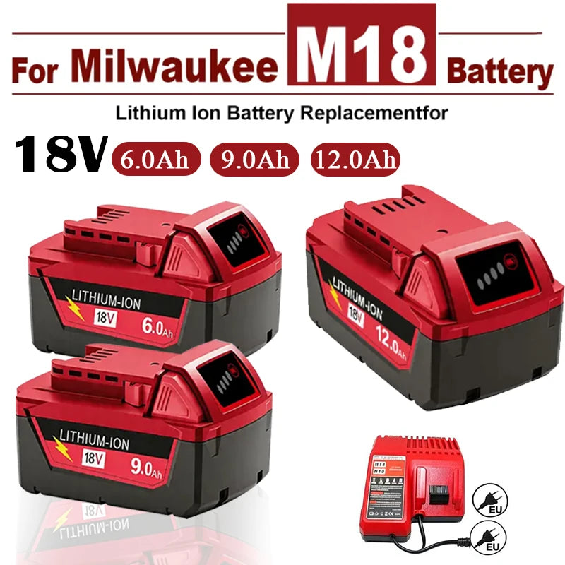M18 For Milwaukee 18V Power Tool Battery Charger BR XC M18B5