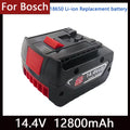 14.4V 12800mAh Rechargeable Battery For Bosch Power Tool For