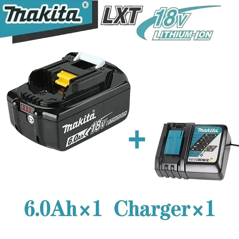 100% Genuine Makita 18V Battery 5Ah 6Ah 9Ah Replacement for BL1860B BL1850B BL1840 BL1830 BL1815 Power Tool Battery