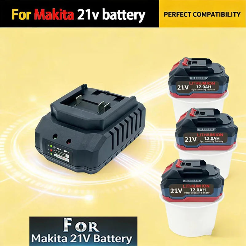 For Makita 18V21V 6.0Ah9.0Ah 12.0Ah Battery Power Tools Li-i