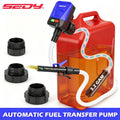 SEDY Upgraded Automatic Fuel Transfer Pump 3.2GPM Auto Stop 