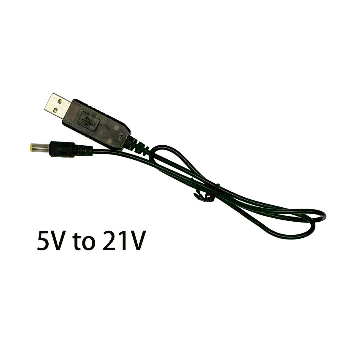 1pc 5V to 21V Boost Cable 21V Battery Dedicated Charging Cab