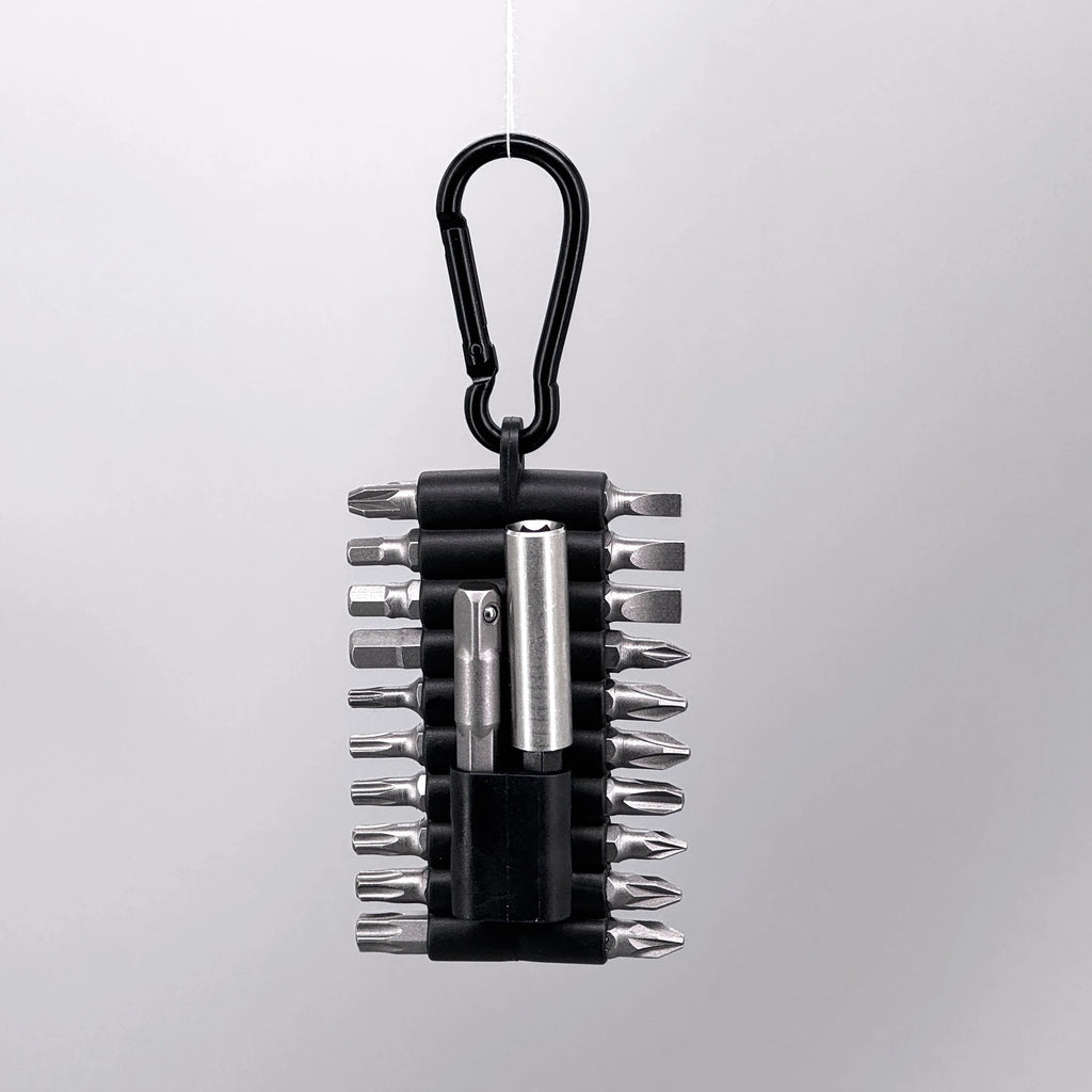 22-Piece Multi-impact Magnetic Screwdriver Bits Set CRV Inse