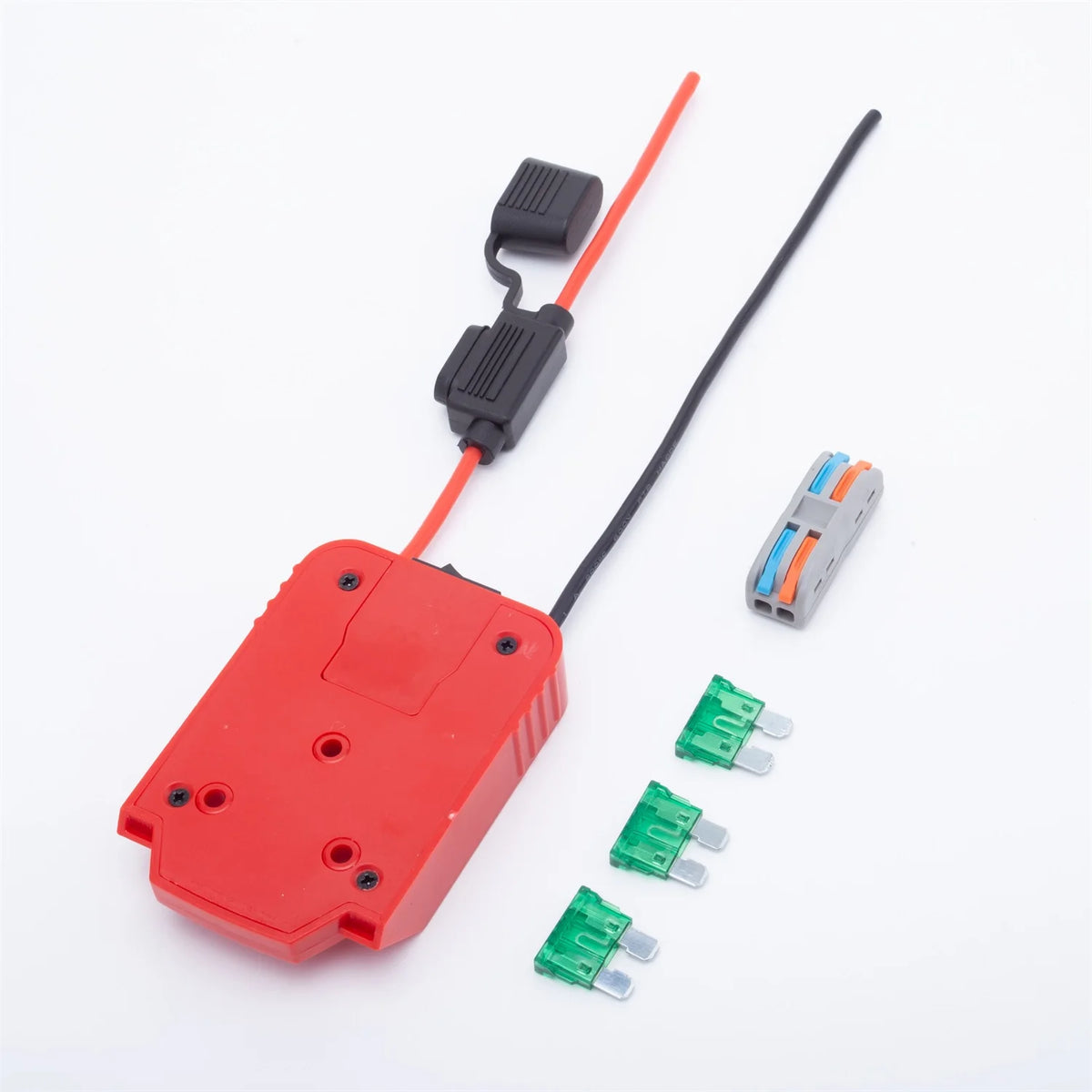 Battery DIY Adapter for Lidi Parkside X20V Team W/Fuse Holde