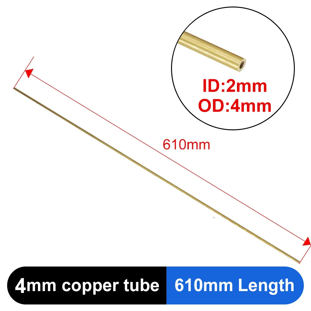3mm/4mm Hose Hydraulic Copper Tube Welding M3/M5 Connector Bender Tool for RC Excavator Hydraulic Model Parts