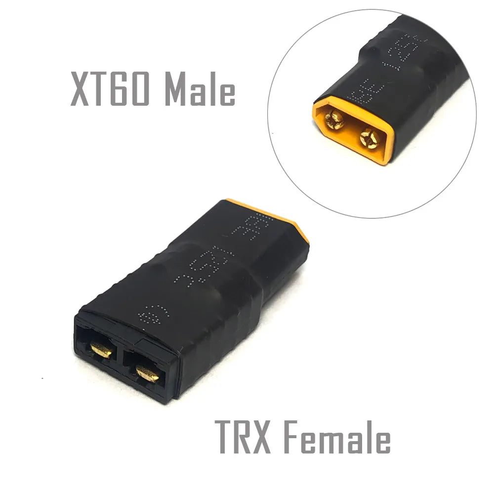 YSIDO XT30 XT60 XT90 TRX T Plug Female/Male Adapter Connector Plug for RC Model Car Aircraft Drone RC Boat Lipo Battery Part DIY