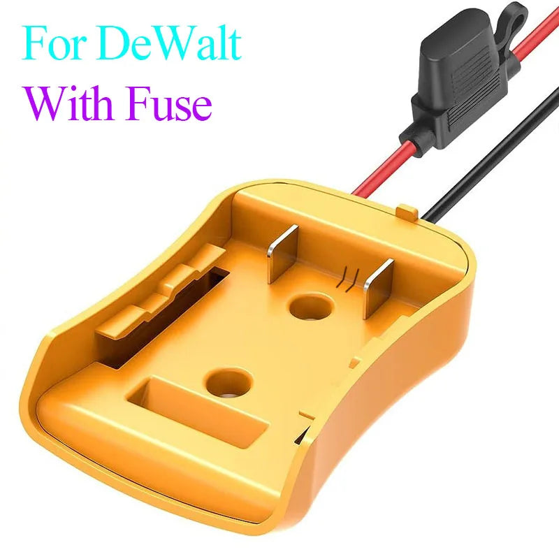 For Makita 18V Lithium Battery Case For Dewalt 20V For Milwaukee Li-Ion Battery DIY Power Wheels Tool For M18 Adapter Converter