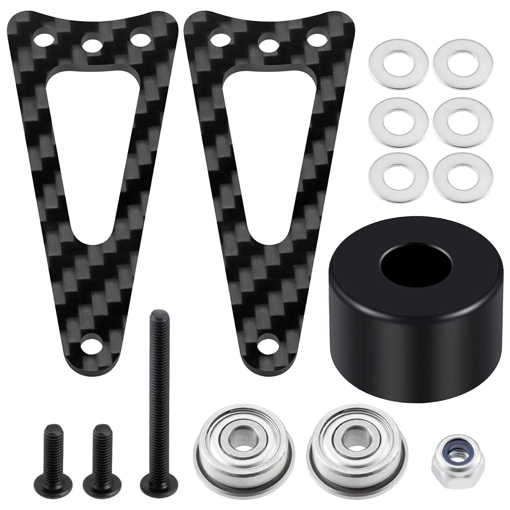 TRINOOD Alu CF Wheelie Bar Anti-Flip Roll Over Protection Re