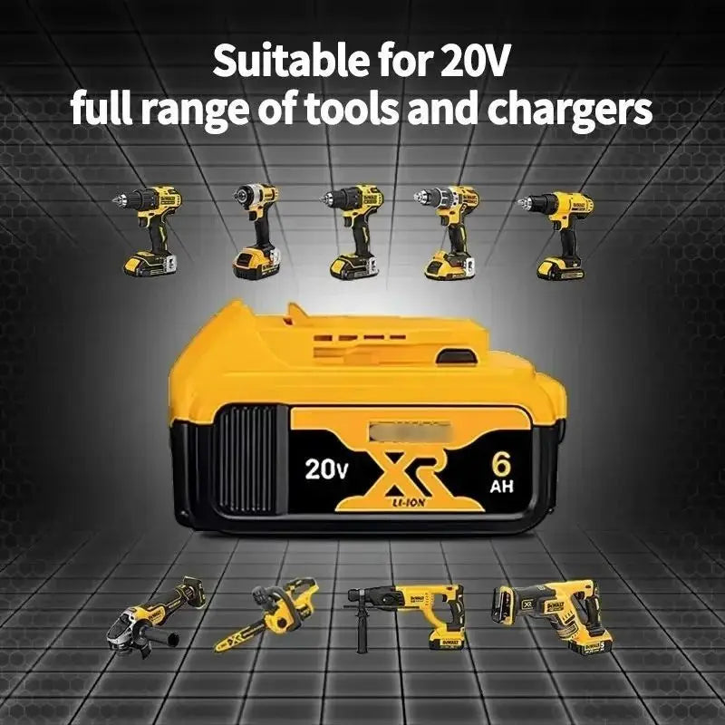 DeWALT 100% Original Battery 20V/60V 6Ah 9Ah MAX FlexVolt fo