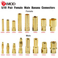 9IMOD 5/10Pair RC Bullet Connectors 2/3/3.5/4.0/5/5.5/6/8mm 