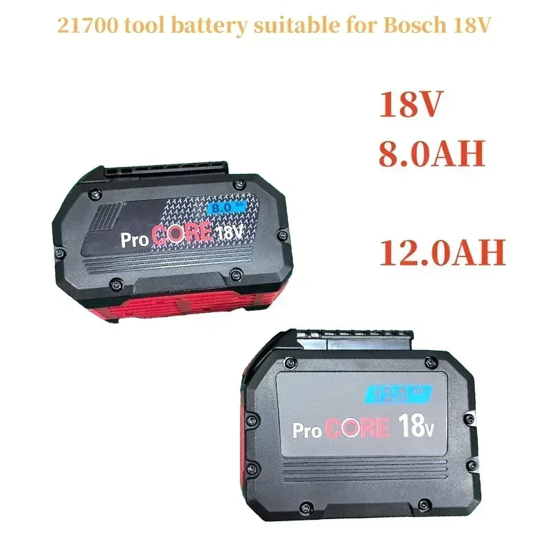 ProCORE 18V 4AH 8Ah 12Ah replacement battery for Bosch 18V c