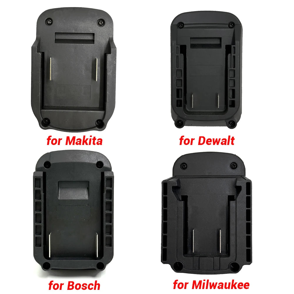 NEW Battery Adapter Converter for Makita/Bosch/Milwaukee/Dew