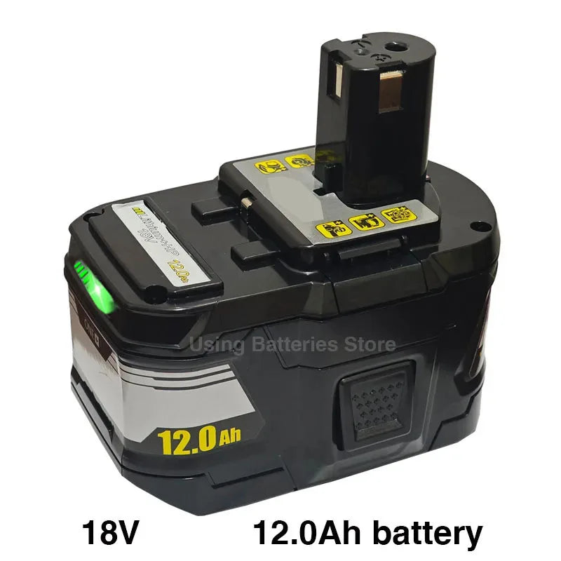 new RYOBI 18V 12.0Ah-15C l-ion high-performance battery suitable for all series power tools P104 P108 P109 RB18L50 RB18L20