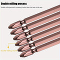 50mm-150mm Magnetic Impact Double Head Cross Screw Drill Bit