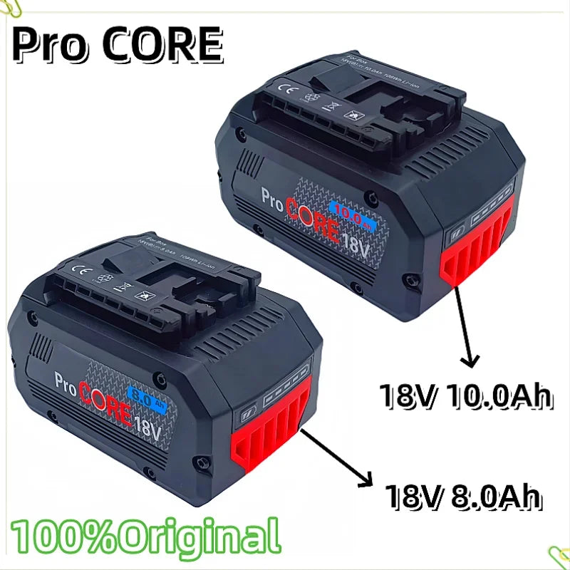 8Ah 10Ah ProCORE replacement battery for Bosch 18V cordless 