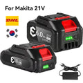 Makita 21V Battery Pack 5S2P Li-ion 3000mah 6000mah 9000mah 
