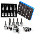 3/8 Inch Hex Bit Socket Set Sturdy Allen Key Sockets Profess