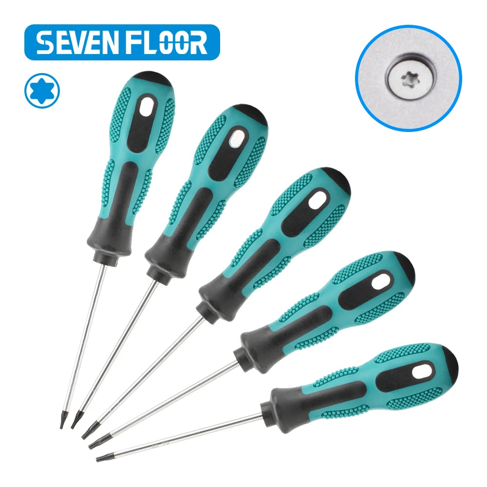 10Pcs Precision Screwdriver Set Magnetic SL PH Bits Insulate